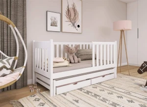 KAJA 90x190 white bunk bed Lano Furniture