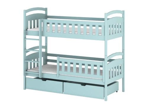 IGNAŚ 80x190 blue bunk bed Lano Furniture