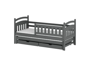 GALAXY 80x200 graphite bunk bed Lano Furniture