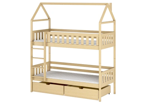 GAJA 80x190 pine bunk bed Lano Furniture