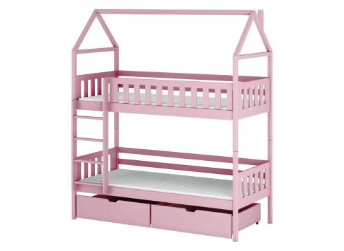 GAJA 90x180 pink bunk bed Lano Furniture