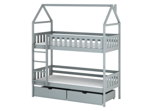 GAJA 90x190 grey bunk bed Lano Furniture