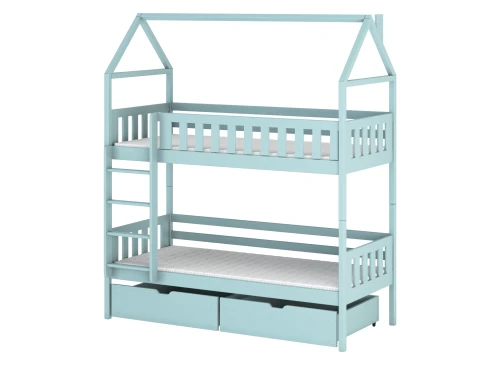 GAJA 90x190 blue bunk bed Lano Furniture