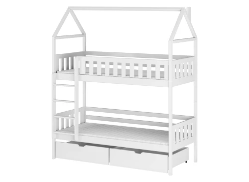 GAJA 90x200 white bunk bed Lano Furniture