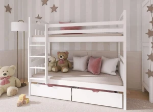 GABI 80x190 white bunk bed Lano Furniture