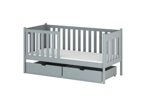 ALICJA 90x180 grey children's bed Lano Furniture