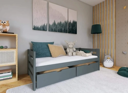 ERGO 80x190 grey children’s bed Lano Furniture