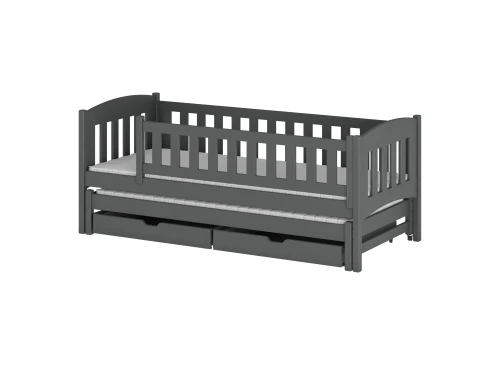 AMELKA 80x180 graphite bunk bed Lano Furniture