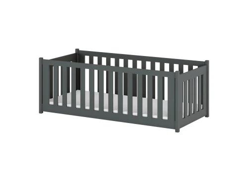 CONCEPT 90x200 grey montessori floor cot bed Lano Furniture