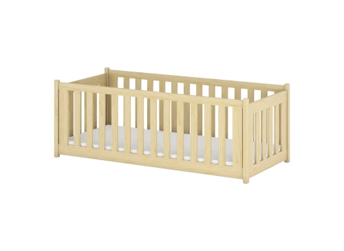 CONCEPT 90x200 pine montessori floor cot bed Lano Furniture