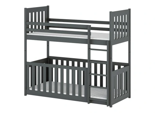 CRIS 90x200 graphite bunk bed Lano Furniture