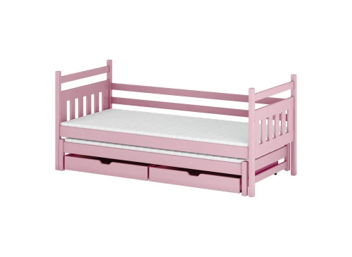 DANIEL 90x180 pink bunk bed Lano Furniture