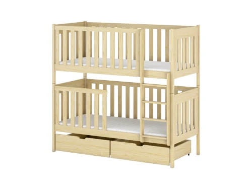 DAWID 80x160 pine bunk bed Lano Furniture