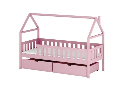 DOMI 80x190 pink children’s bed Lano Furniture