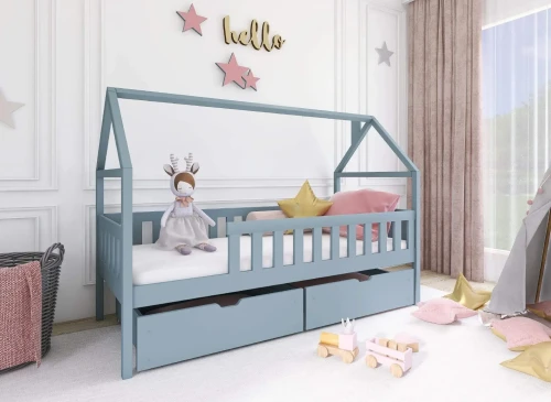 DOMI 90x190 grey children’s bed Lano Furniture
