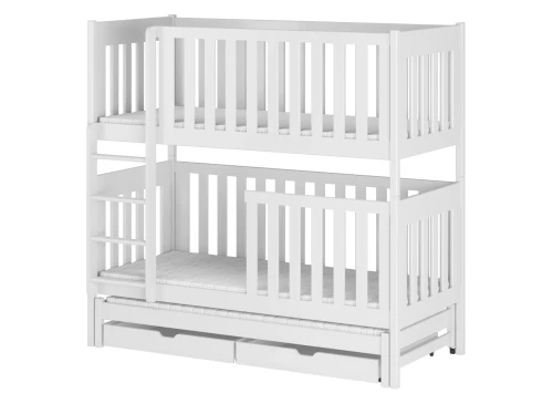 EMILKA 80x190 white bunk bed Lano Furniture