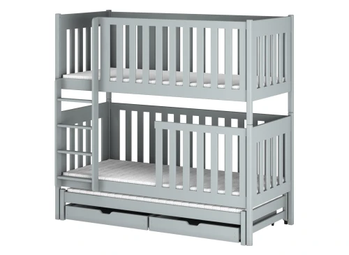 EMILKA 80x190 grey bunk bed Lano Furniture