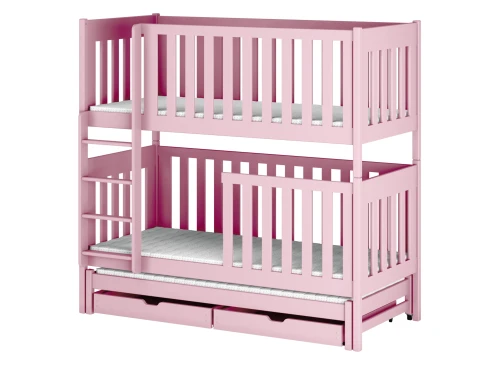 EMILKA 80x190 pink bunk bed Lano Furniture