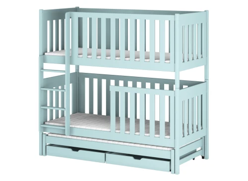 EMILKA 90x200 blue bunk bed Lano Furniture