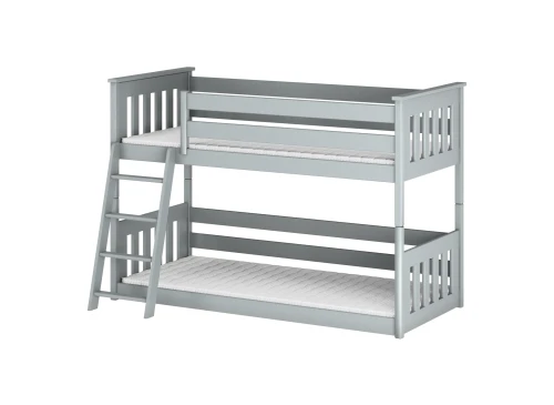 KEVIN 80x190 grey bunk bed Lano Furniture
