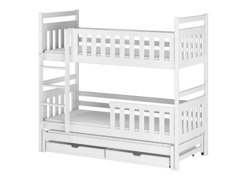 KLARA 80x160 white bunk bed Lano Furniture