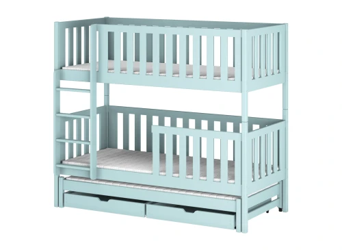 LEA 90x180 blue bunk bed Lano Furniture