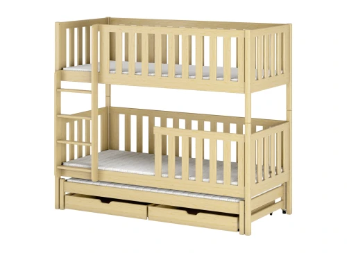 LEA 90x200 pine bunk bed Lano Furniture