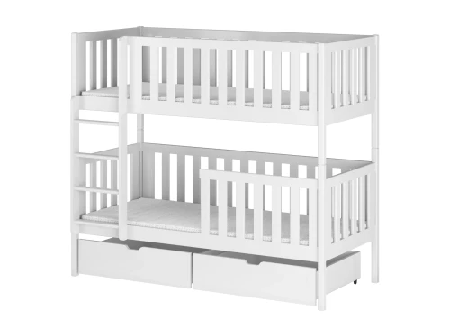 MICHALINA 80x190 white bunk bed Lano Furniture