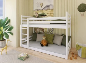 MINI 80x190 white bunk bed Lano Furniture