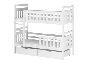 MONIKA 90x200 white bunk bed Lano Furniture