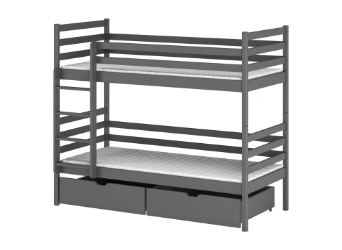 NEMO 90x200 graphite bunk bed Lano Furniture