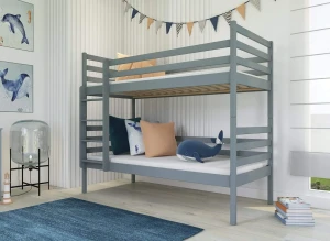 NEMO 90x200 graphite bunk bed Lano Furniture