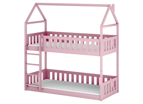 POLA 80x200 pink bunk bed Lano Furniture