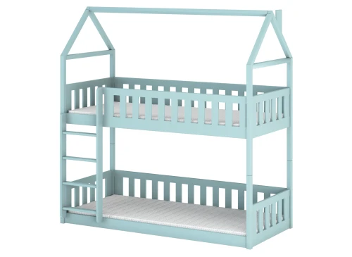 POLA 90x180 blue bunk bed Lano Furniture