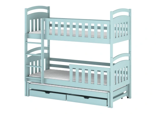 VIKI 90x200 blue bunk bed Lano Furniture