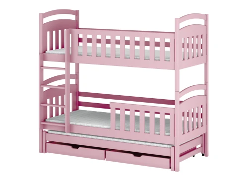 VIKI 90x200 pink bunk bed Lano Furniture