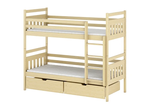 ADAŚ 80x180 pine bunk bed Lano Furniture