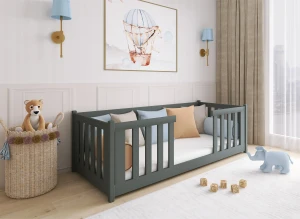 FERO 80x190 graphite children's bed Lano Furniture