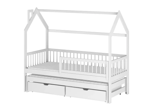 PAPI 70x160 white children's house bed Lano Furniture