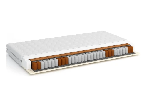 ANDE 70x200 medium-firm 19 cm pocket spring mattress with latex and coconut insole Lano Furniture