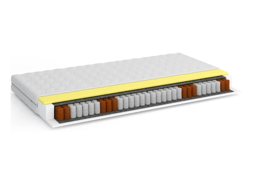 LUNO 160x200 medium-firm 19 cm pocket spring with visco insole mattress Lano Furniture