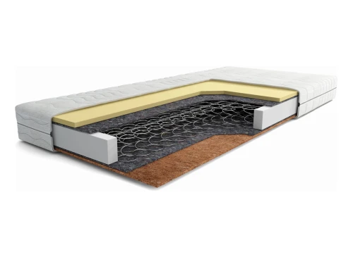 POLLO 100x180 medium-firm 14 cm bonell spring thermoelastic mattress with coconut Lano Furniture