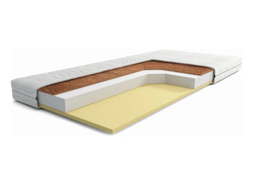 SALLY 70x180 medium-firm 8 cm foam coconut thermoelastic mattress Lano Furniture