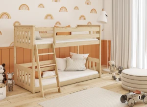 KEVIN 80x180 pine bunk bed Lano Furniture