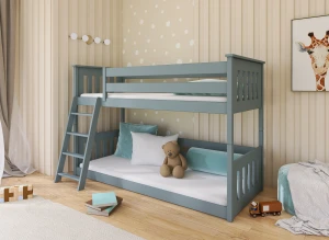 KEVIN 90x180 grey bunk bed Lano Furniture
