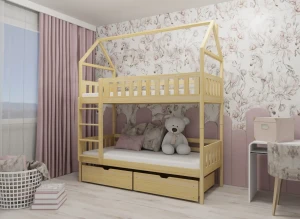 GAJA 80x190 pine bunk bed Lano Furniture