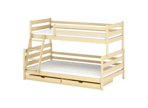 FAMI 90x200 pine bunk bed Lano Furniture