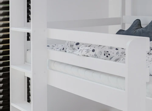 TED 80x200 white bunk bed Lano Furniture