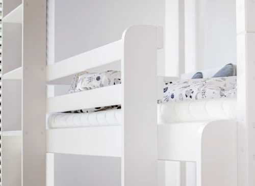 TED 80x200 white bunk bed Lano Furniture