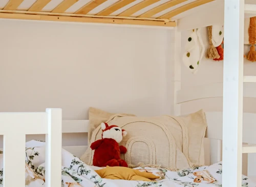 IGNAŚ 80x180 white bunk bed Lano Furniture